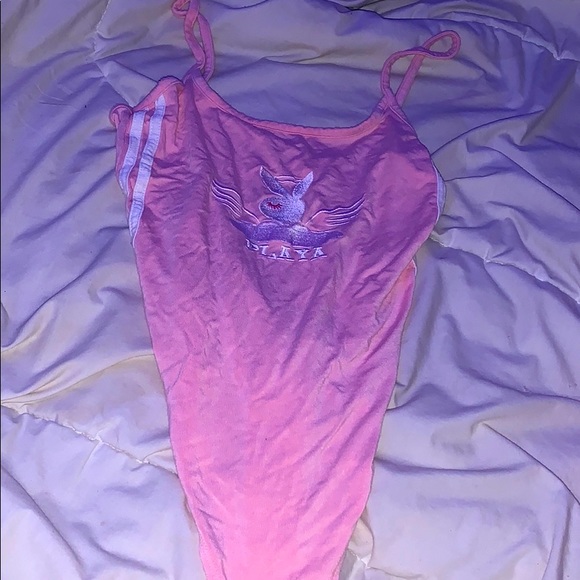 omighty Tops - playboy “playa” bodysuit